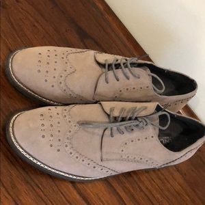 Unlisted Gray Suede Oxfords